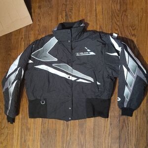 Black and Gray Polo Sport Jacket